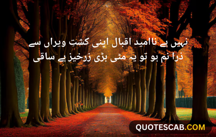 allama iqbal poetry