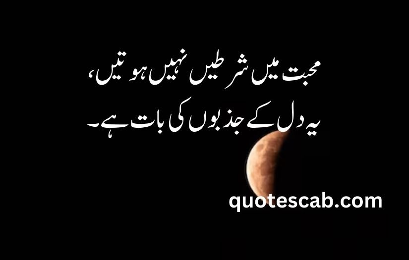 heart touching love quotes in urdu