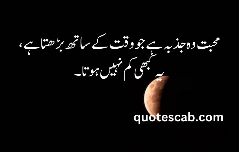 heart touching love quotes in urdu