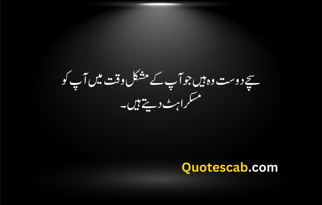 friendship quotes in urdu