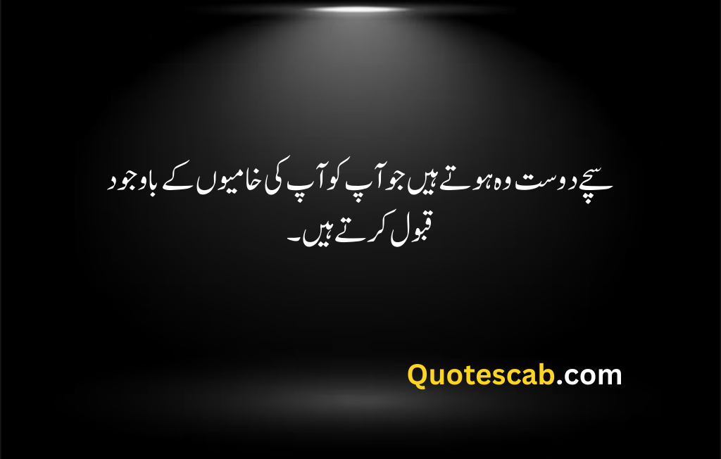 friendship quotes in urdu