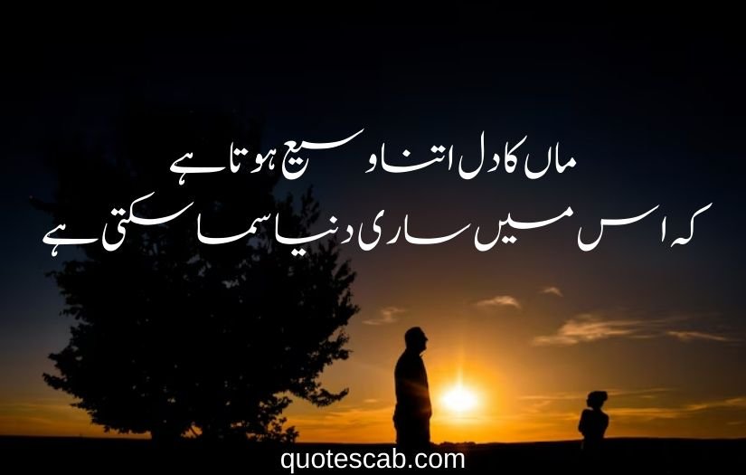 maa shayari in urdu 2 line​