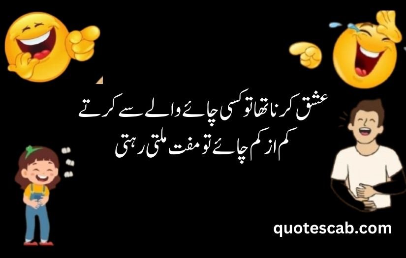 funny shayari in urdu 2 lines