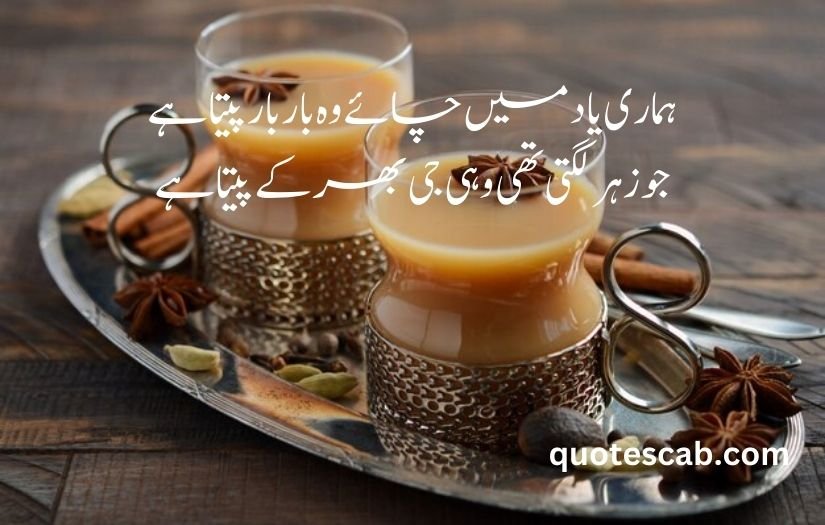 chai poetry in urdu text