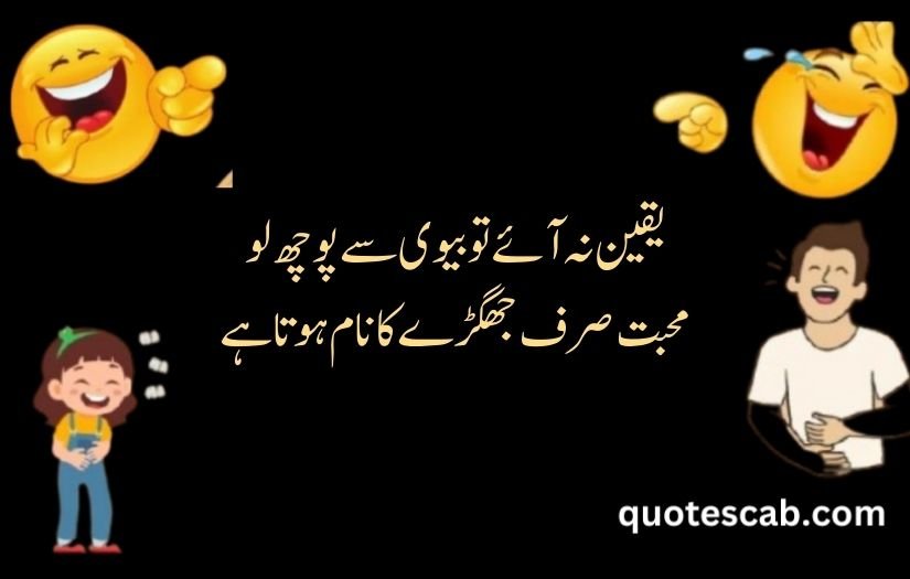 funny shayari in urdu 2 lines