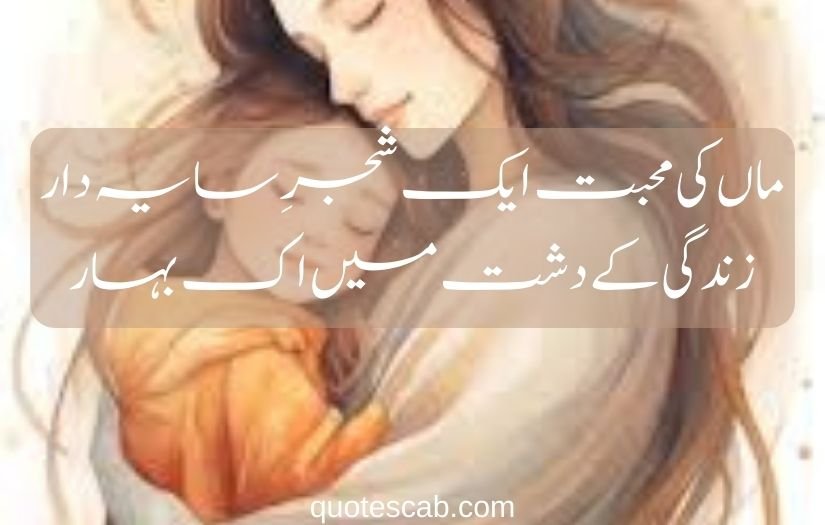 maa shayari in urdu 2 line​