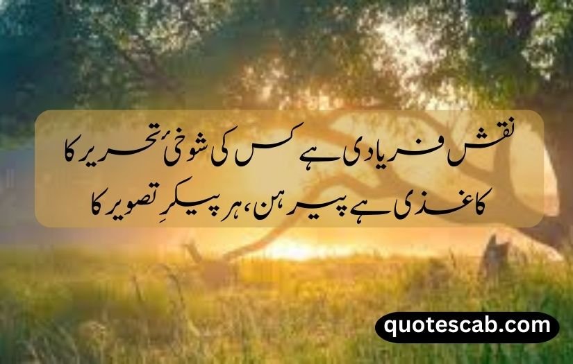 nature quotes in urdu