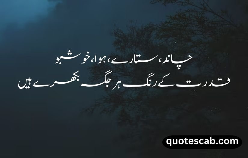 nature quotes in urdu