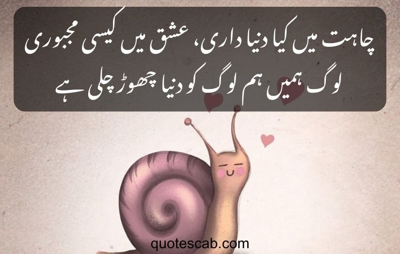 heart touching love poetry in urdu 2 lines