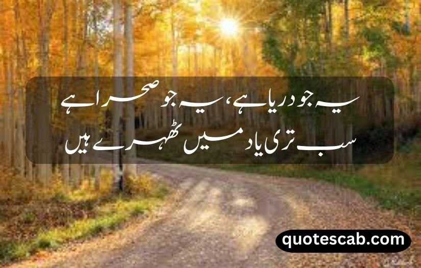 nature quotes in urdu