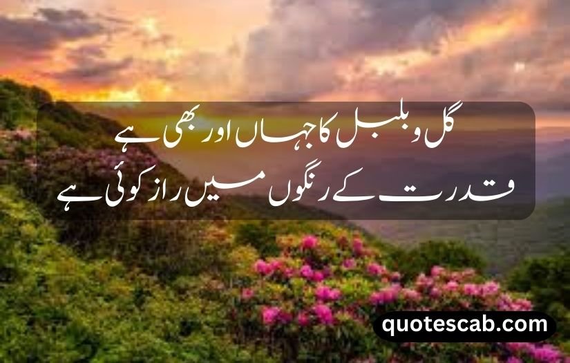 nature quotes in urdu