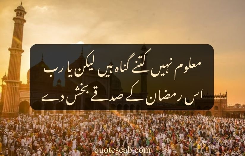 ramadan quotes in urdu 