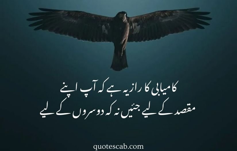 powerful motivational quotes in urdu for success