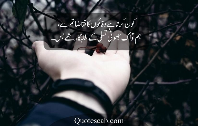 bewafa dost poetry in urdu