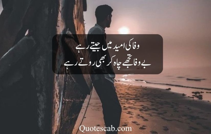 bewafa poetry in urdu text