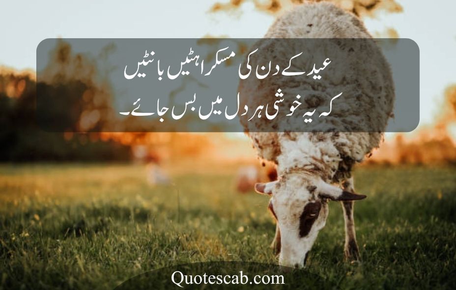 eid ul adha quotes in urdu