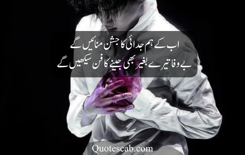 bewafa poetry in urdu text
