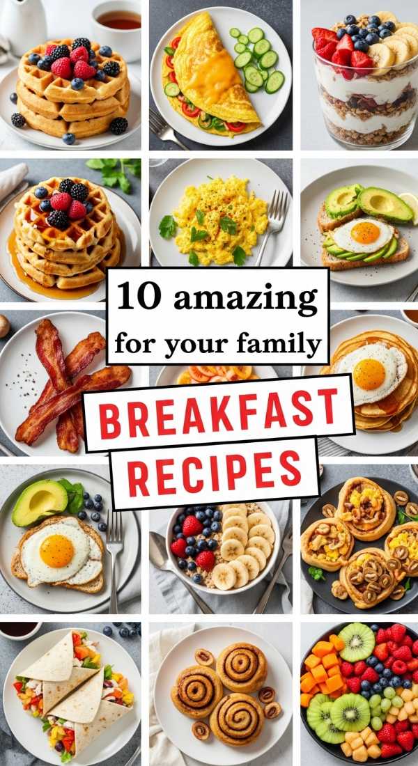 10 Amazing Breakfast Recipes For Your Family 69e20d35390b9