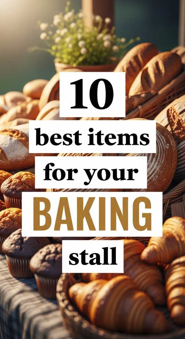 10 Best Items For Your Baking Stall 69ef46912cb31