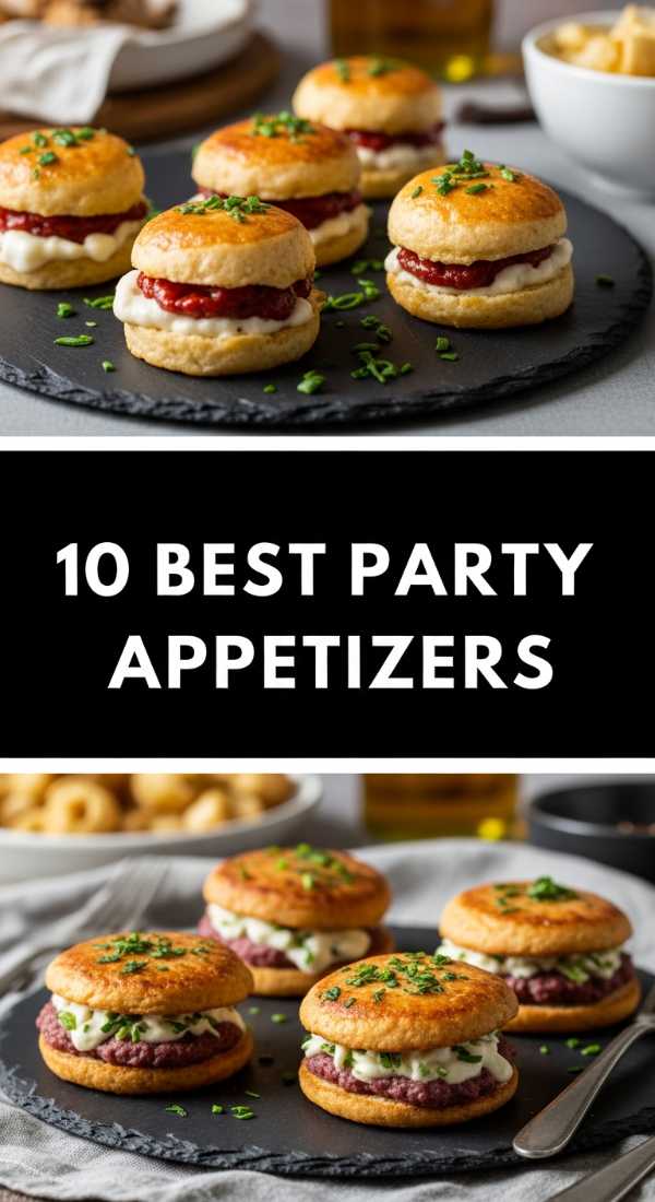 10 Best Party Appetizer Recipes You Must Try 69f396786295b
