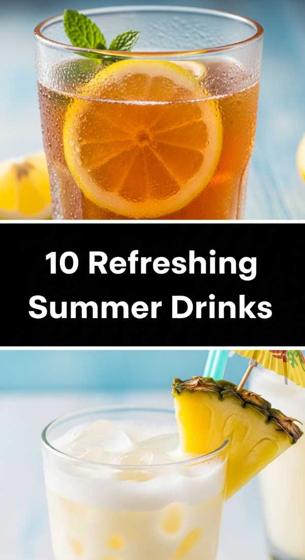 10 Best Refreshing Summer Drink Recipes Step By Step Guide 69f2539d673e8