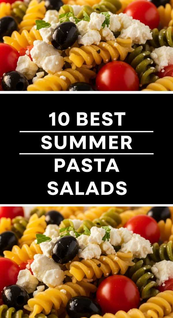 10 Best Summer Pasta Salads Step By Step Guide 69f253a8bc507