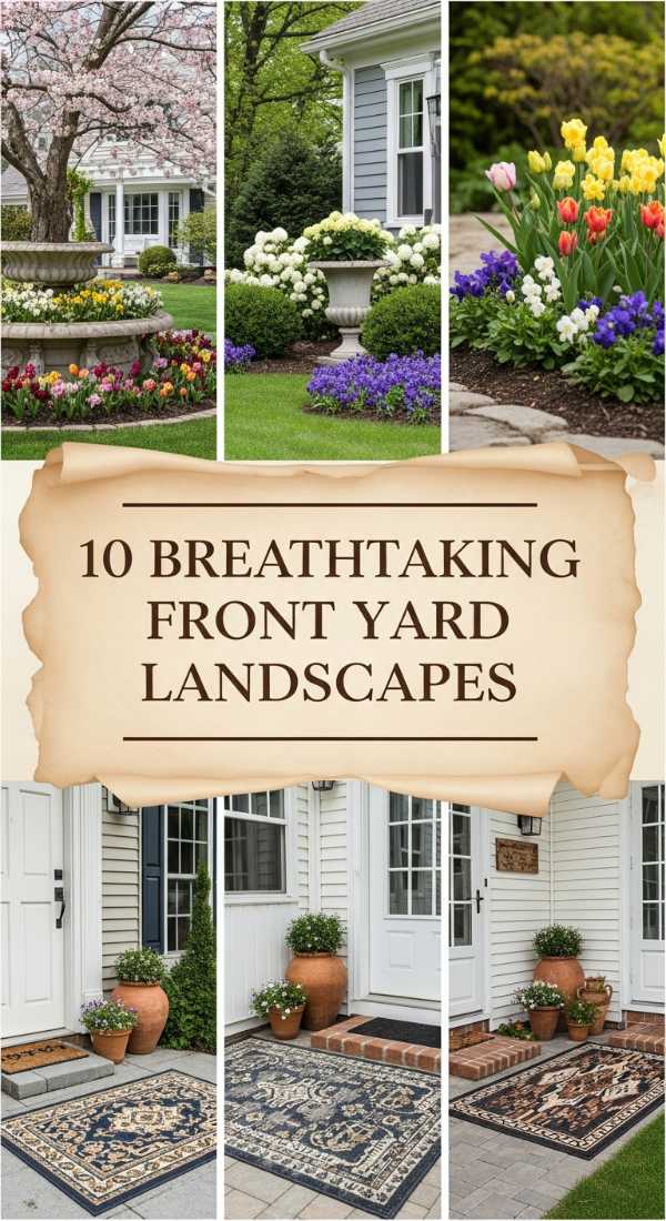 10 Breathtaking Front Yard Landscapes 69f26b396c8a3