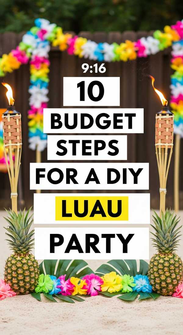 10 Budget Steps For A Diy Luau Party 69ecb0804ba9e