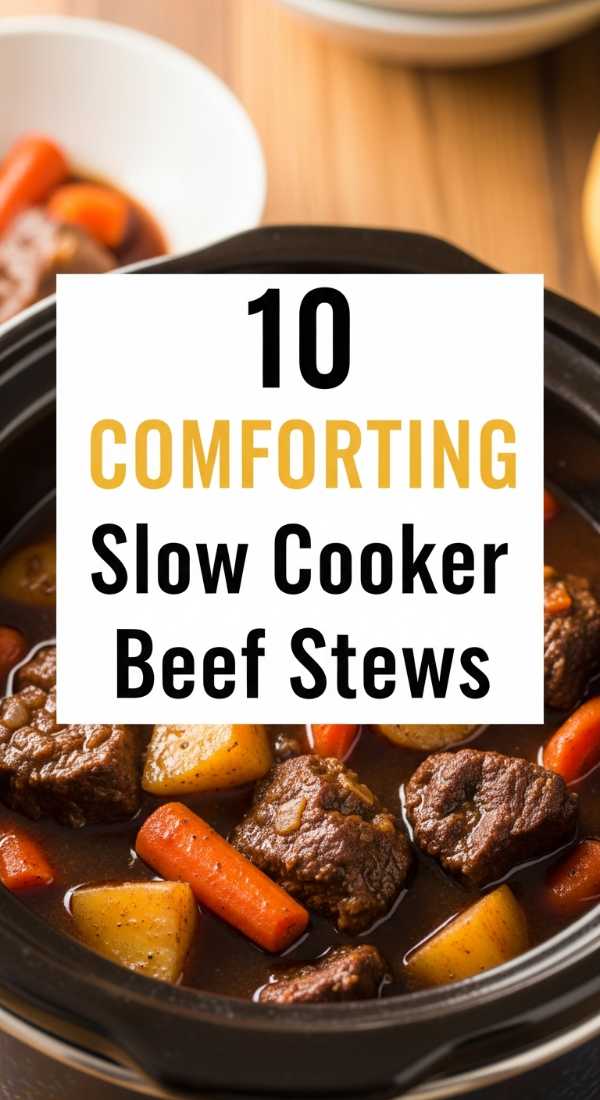 Modern Flavors, Timeless Skills: A Guide to Kitchen Mastery 10 Comforting Slow Cooker Beef Stews 69de7f0e25696