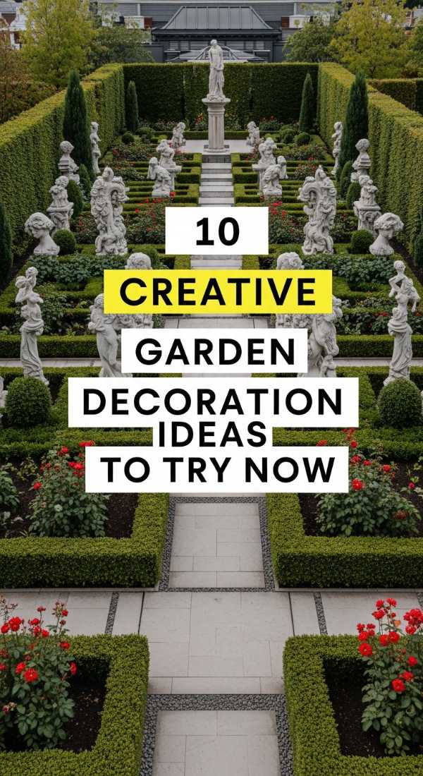 10 Creative Garden Decoration Ideas To Try Now 69e9b1019f149