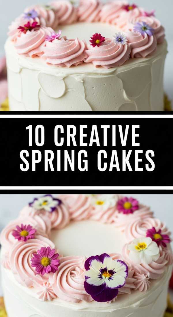 10 Creative Spring Cake Ideas 69f2522468249