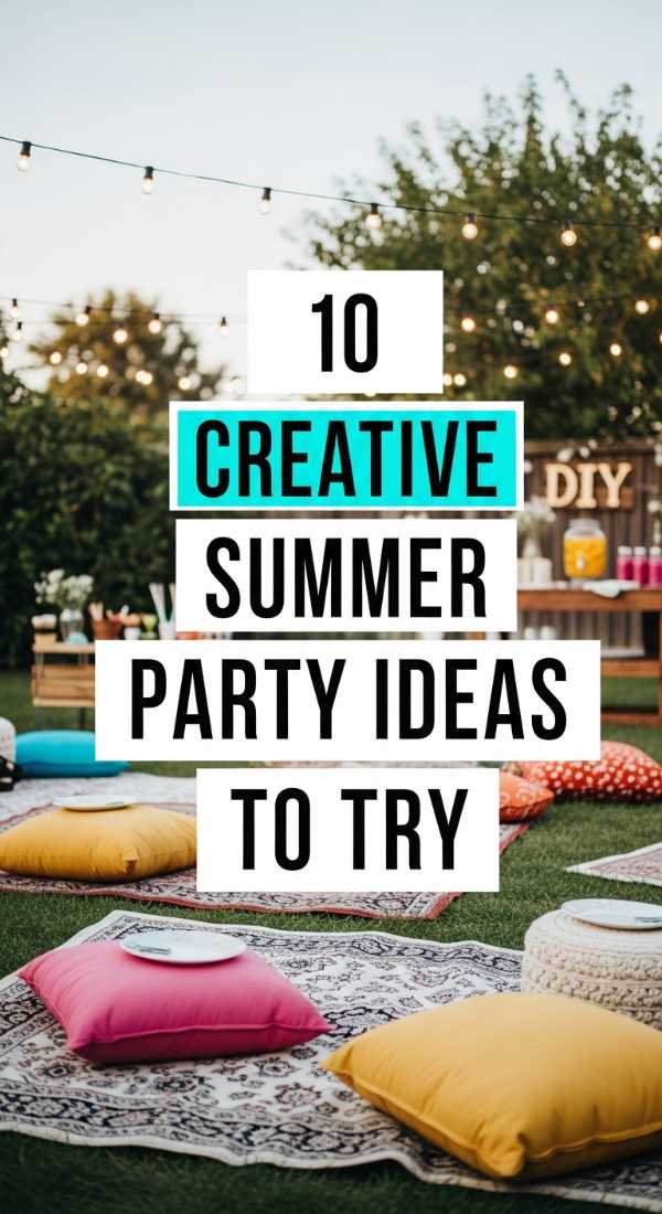 10 Creative Summer Party Ideas To Try 69f1a8b44b82c