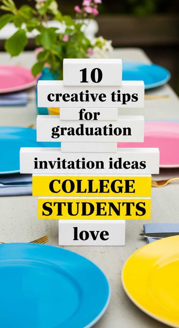 10 Creative Tips For Graduation Invitation Ideas College Students Love 69e9fe6a7a298