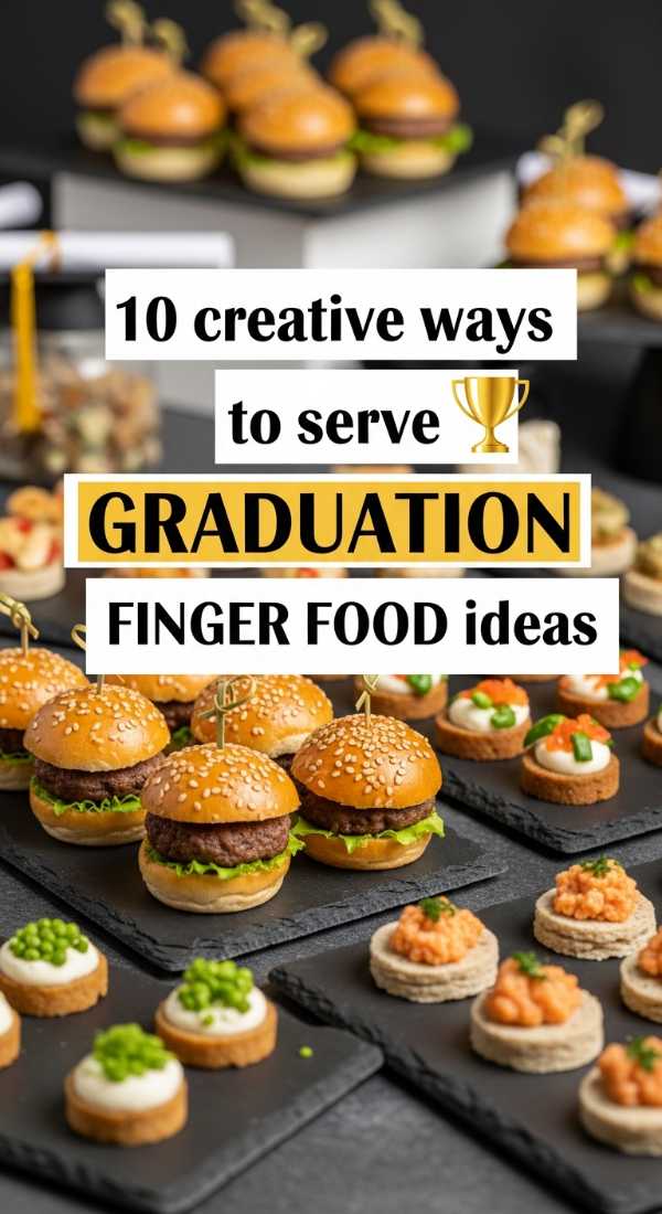 10 Creative Ways To Serve Graduation Finger Food Ideas 69e70bfe11f81
