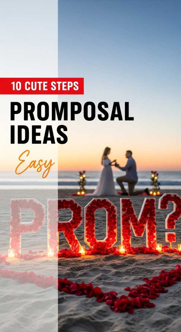 10 Cute Steps To Plan The Perfect Promposal 69f0cce7be5dd