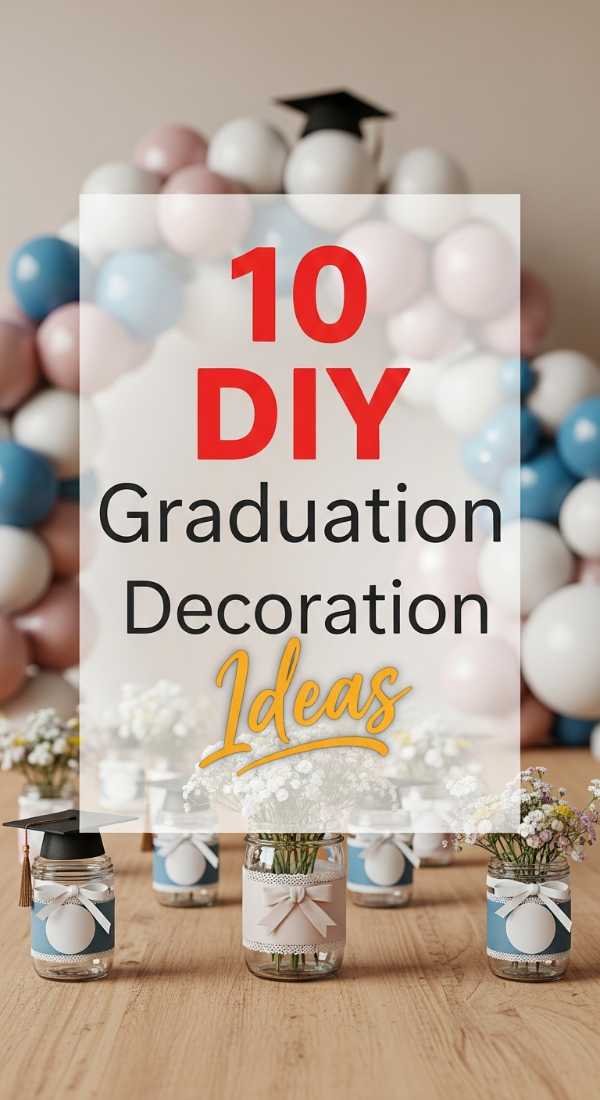 10 Diy Graduation Decoration Ideas For Any Budget 69e8f8d485d6d