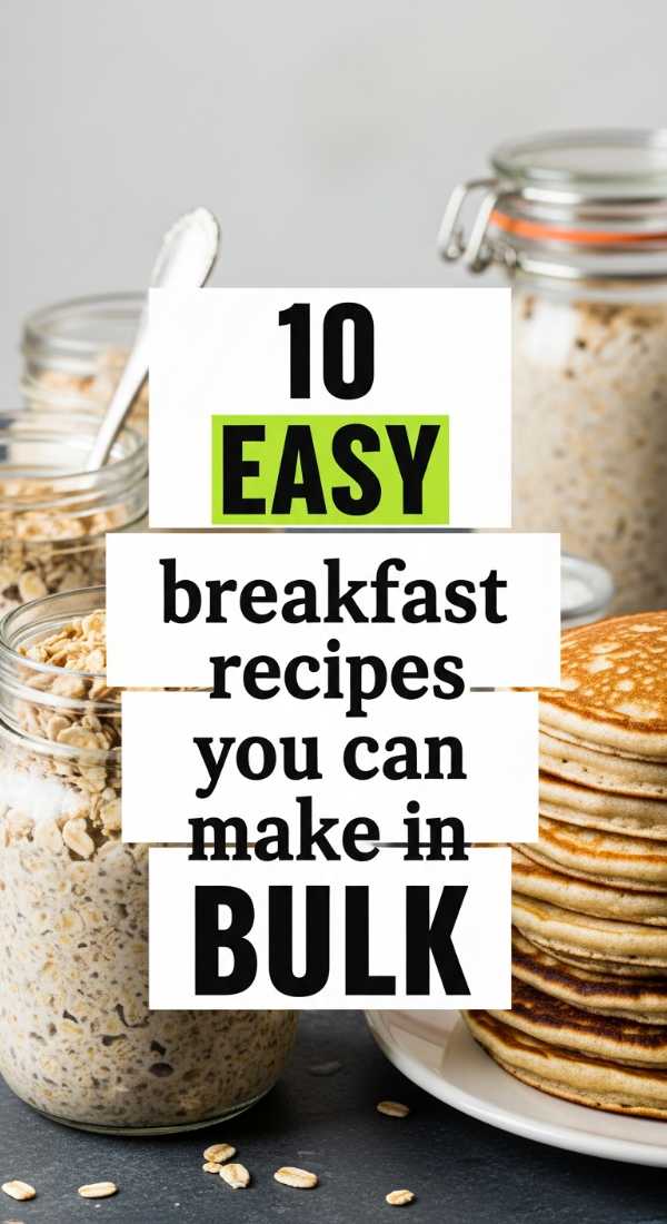 10 Easy Breakfast Recipes You Can Make In Bulk 69e9b56bd5f75