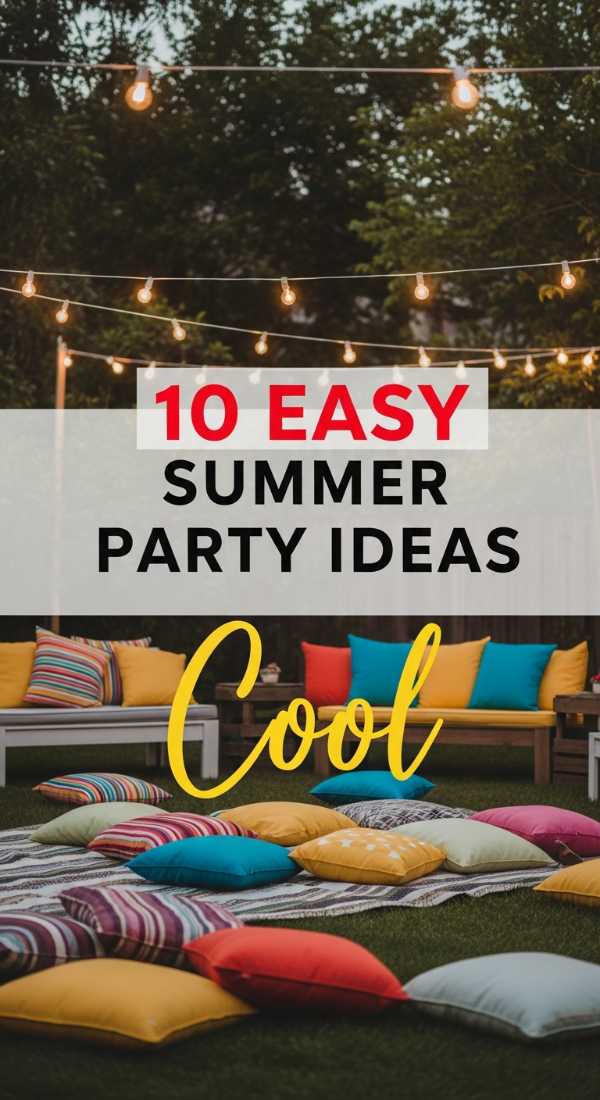10 Easy Summer Party Ideas For Your Backyard 69e4ae356952e