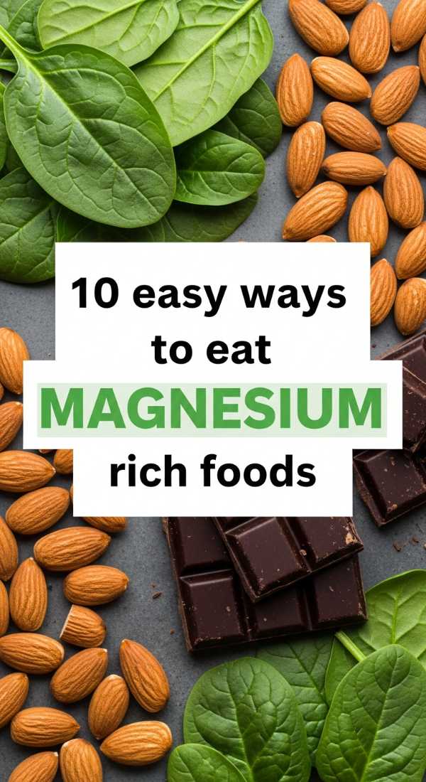 10 Easy Ways To Eat Magnesium Rich Foods 69ec86eb79ca5