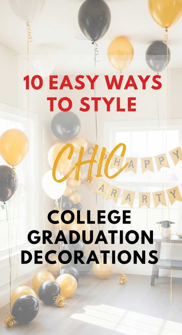 10 Easy Ways To Style College Graduation Decorations 69e8f8d6ad4c1