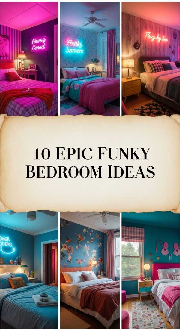 10 Epic Funky Bedroom Ideas 69f26a5fb58bb