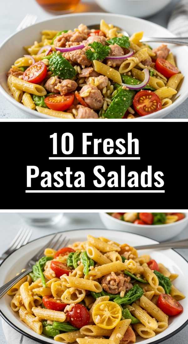 10 Fresh Pasta Salad Recipes Youll Love 69f3967caea94