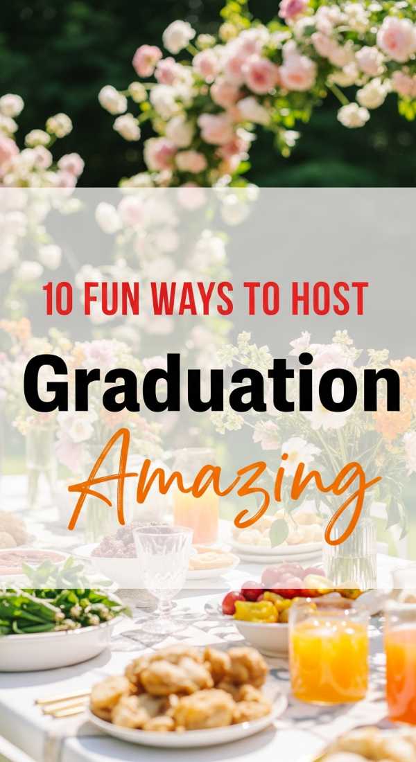 10 Fun Ways To Host Graduation Ideas 69e9f7fd8213e