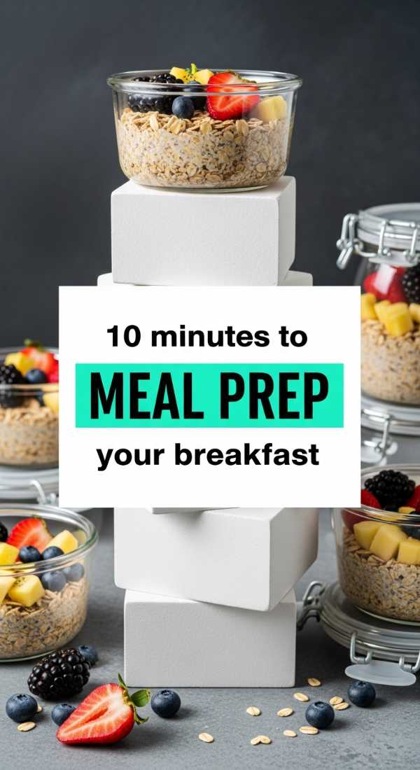 10 Minutes To Meal Prep Your Breakfast 69e853db84424