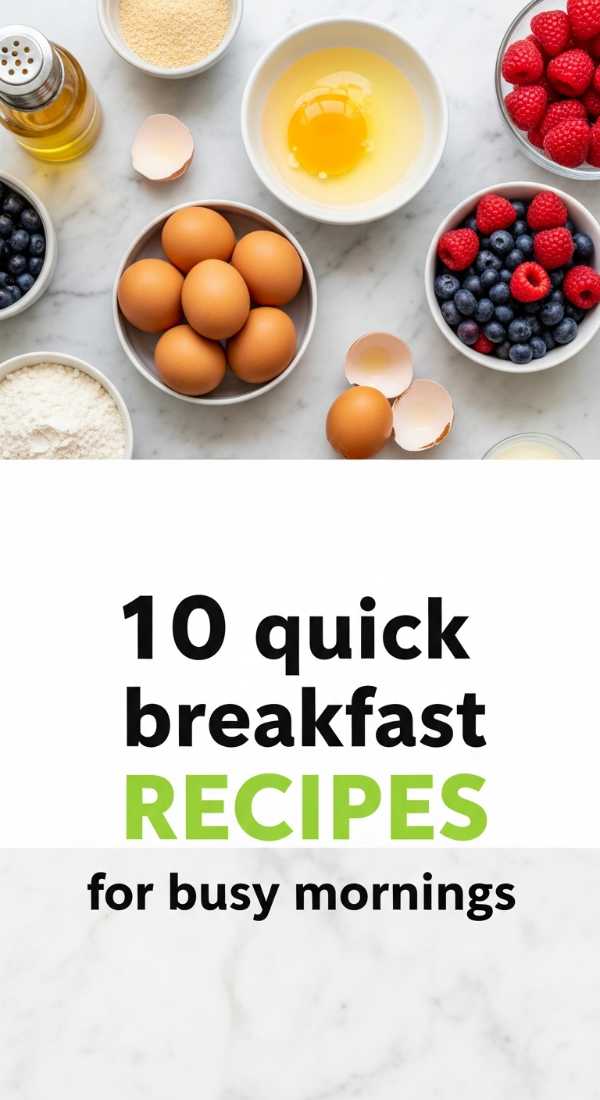 10 Quick Breakfast Recipes For Busy Mornings 69e5d13a40365
