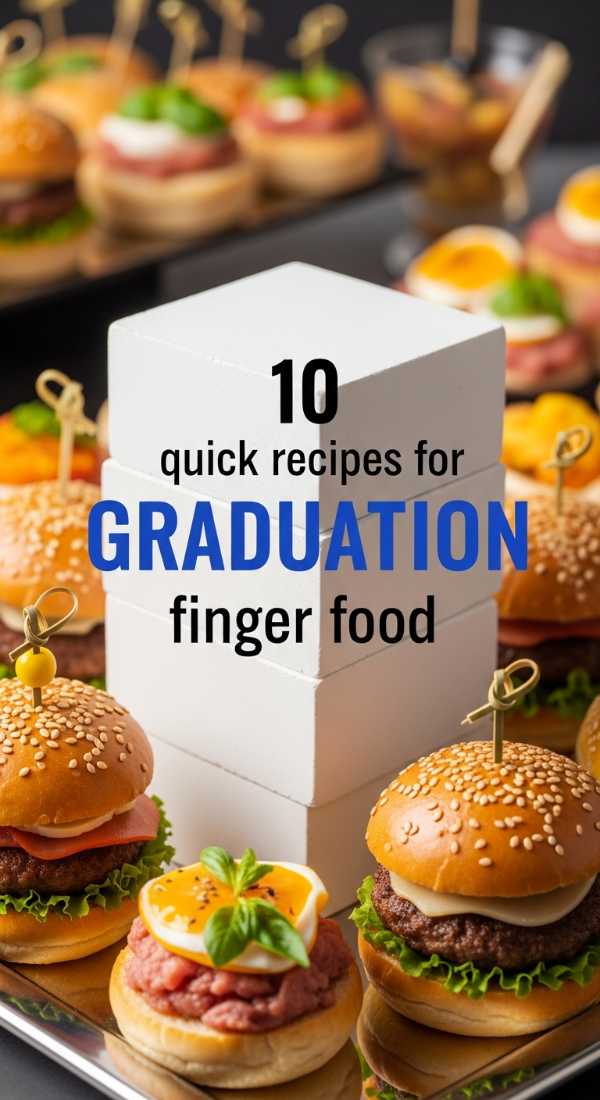 10 Quick Recipes For Graduation Finger Food 69e70bffb5e51