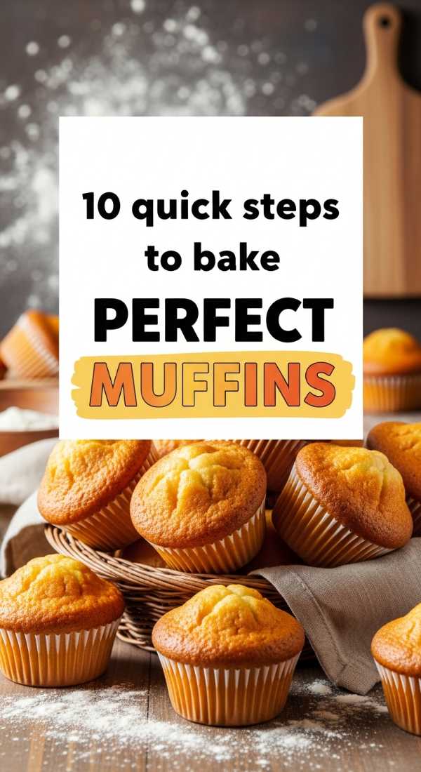 10 Quick Steps To Bake Perfect Muffins 69e46e4a693e3