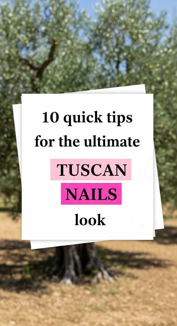 10 Quick Tips For The Ultimate Tuscan Nails Look 69e66169bf25b