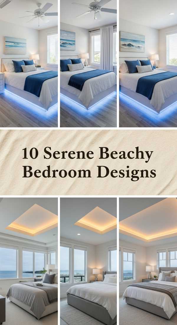 10 Serene Beachy Bedroom Designs 69f26a5c99faf