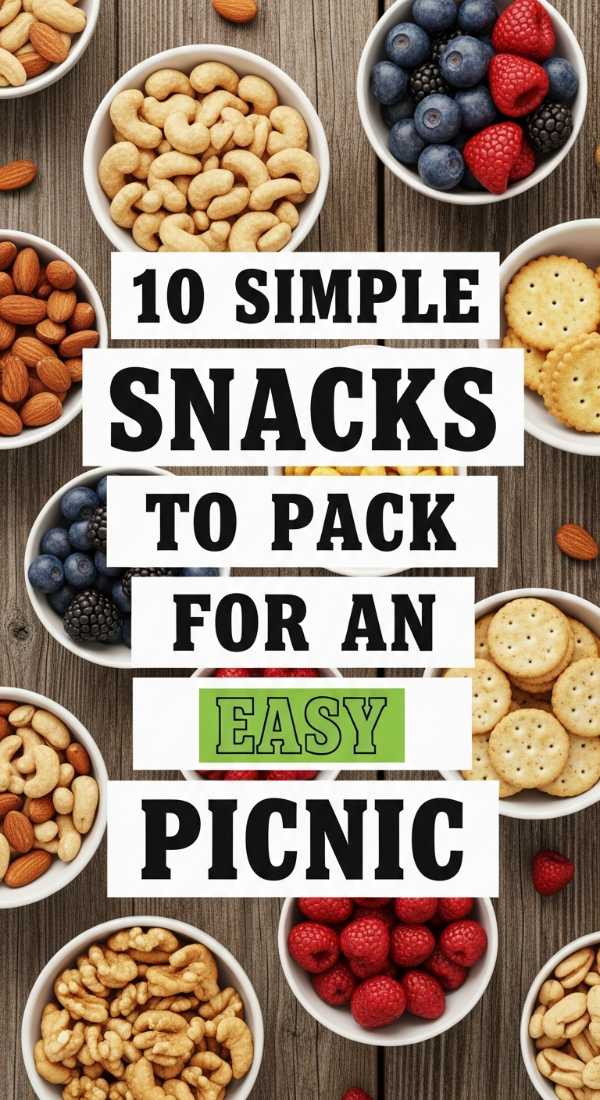 10 Simple Snacks To Pack For An Easy Picnic 69e5d8610555e